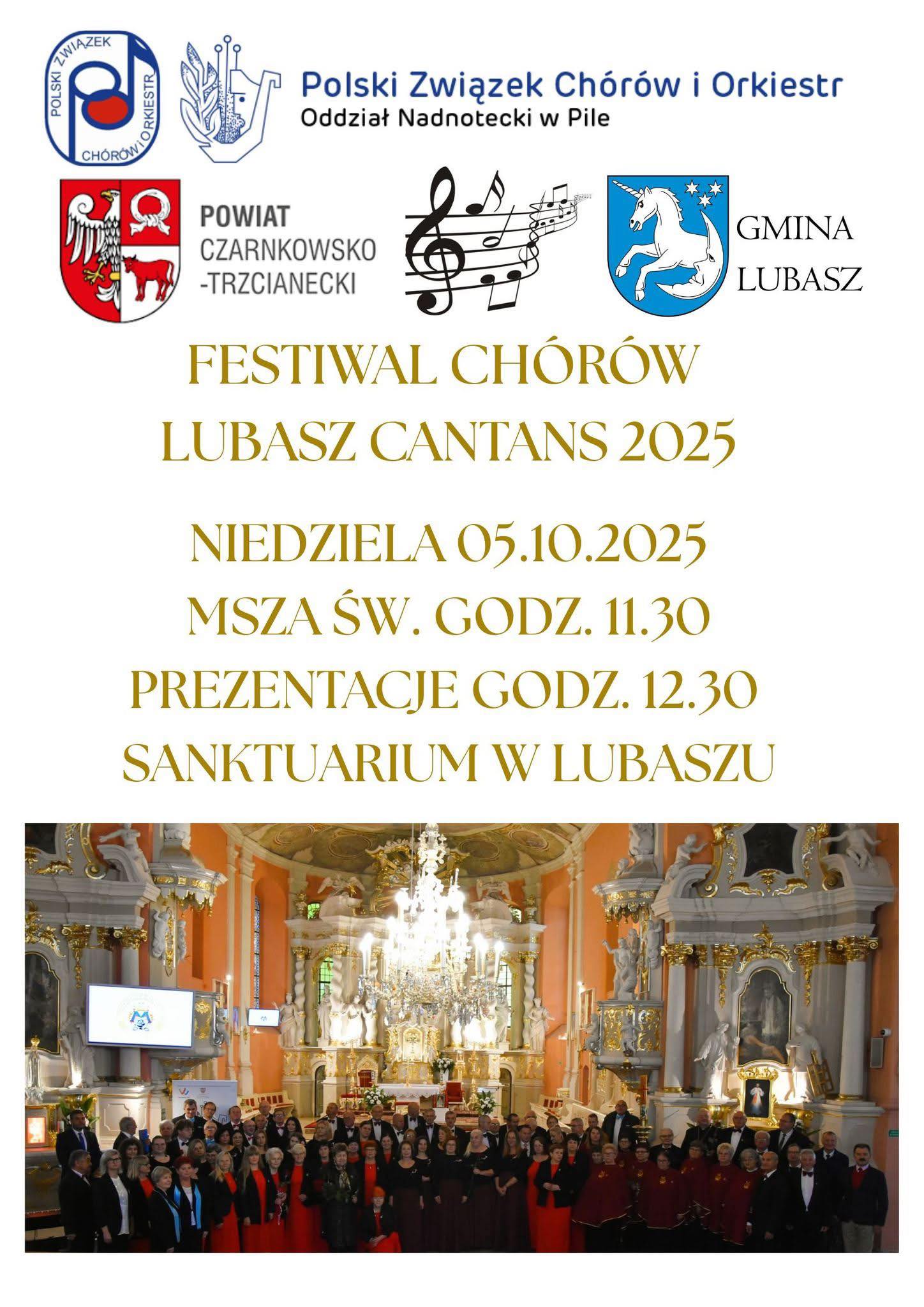 Festiwal Chórów Lubasz 2025