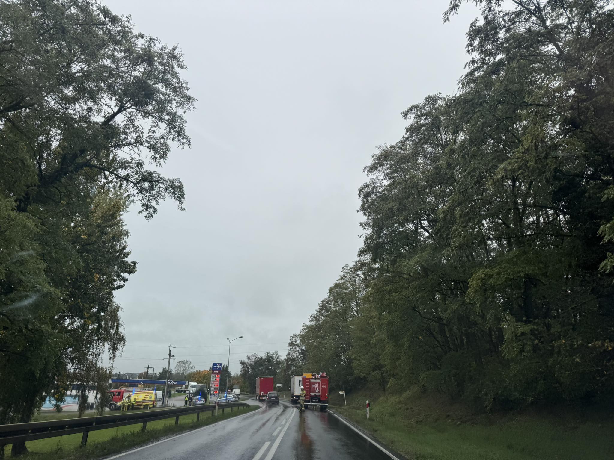 Utrudnienia w ruchu – droga nr 182, Lubasz