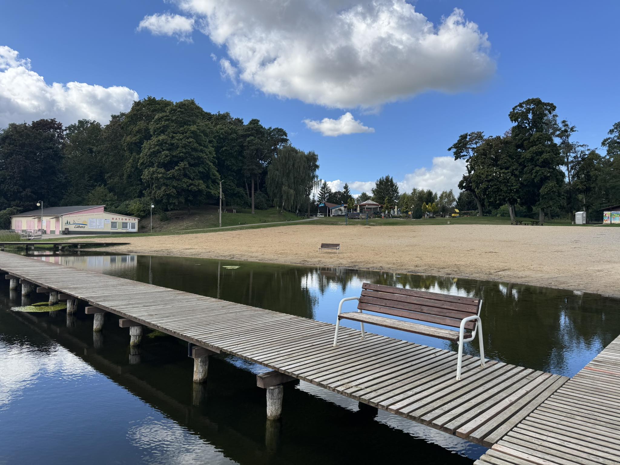 Jezioro jak zawsze zachwyca swoim pięknem