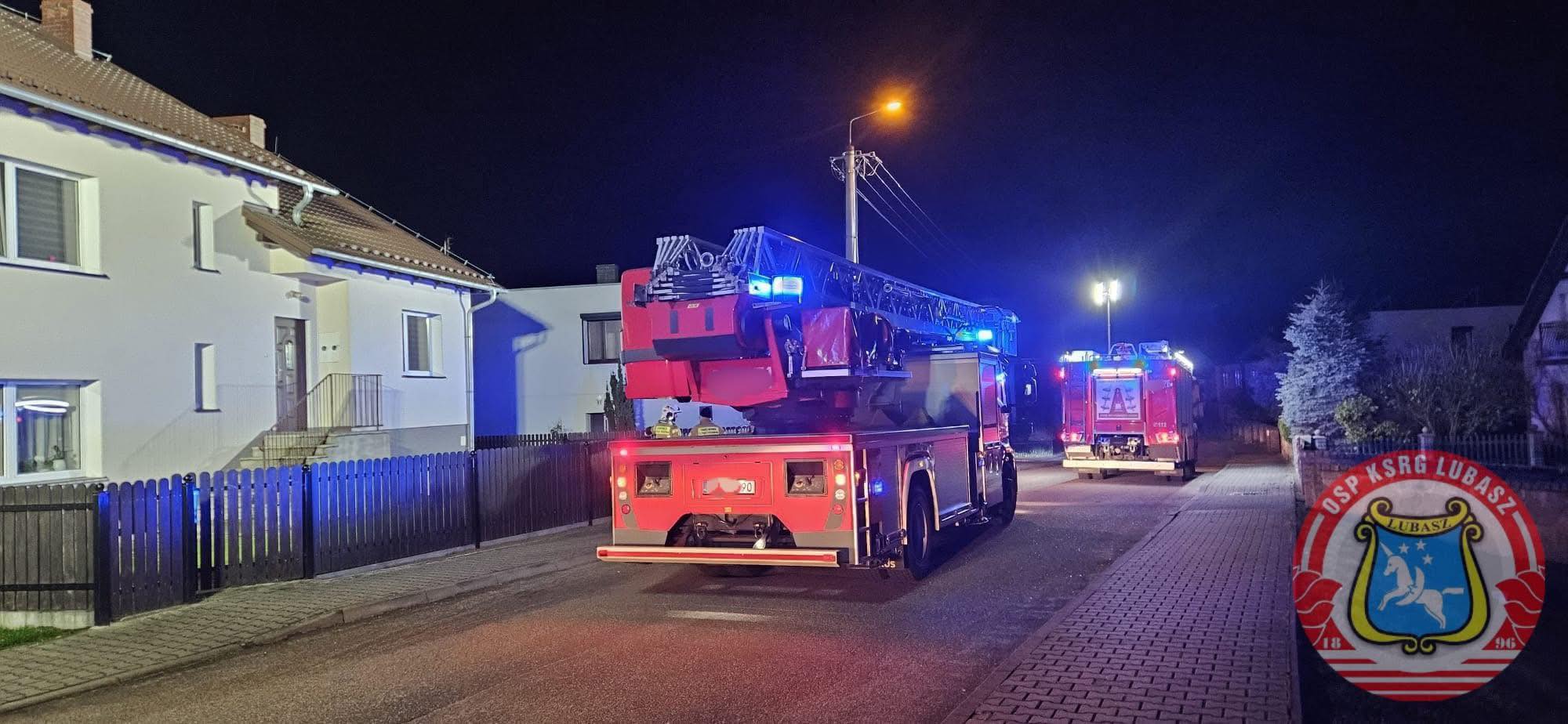Pożar Sadzy w Lubaszu: Szybka Interwencja Strażaków