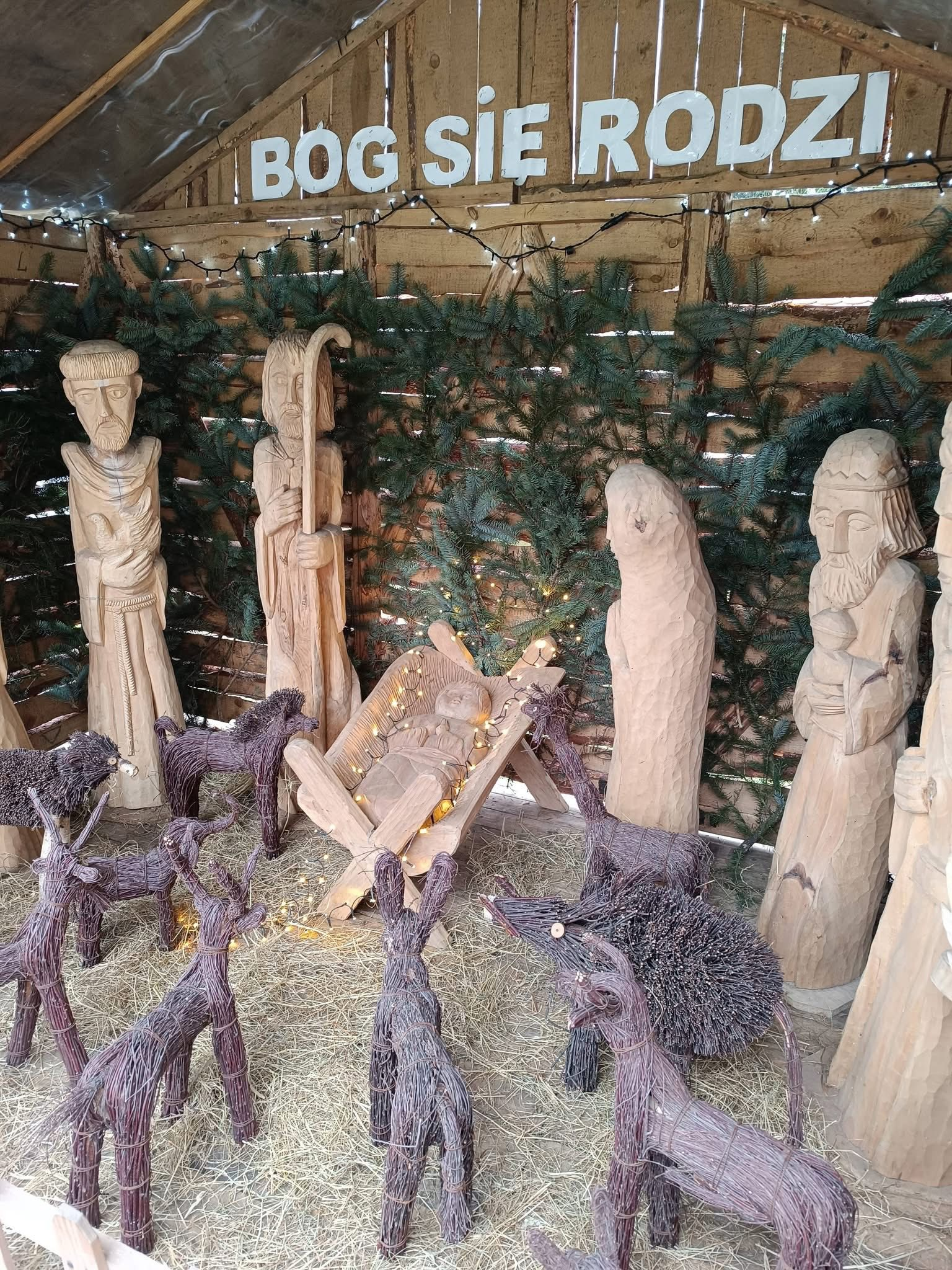 Otwarcie Szopki Bożonarodzeniowej „W drodze”